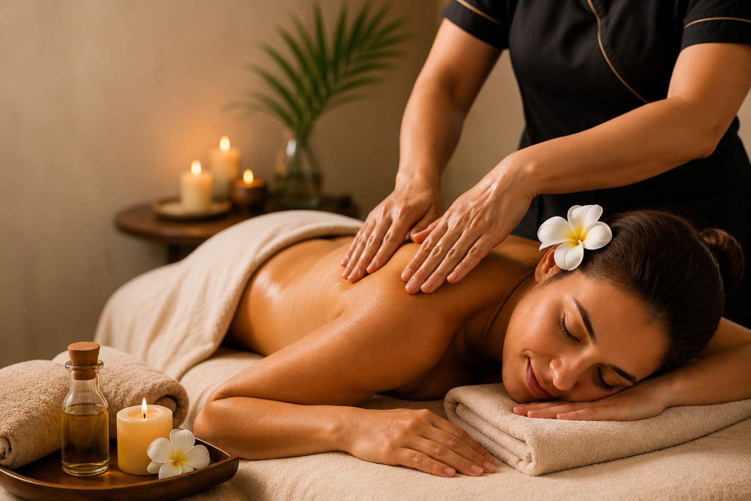 Swedish Massage treatment at Calmistry Spa